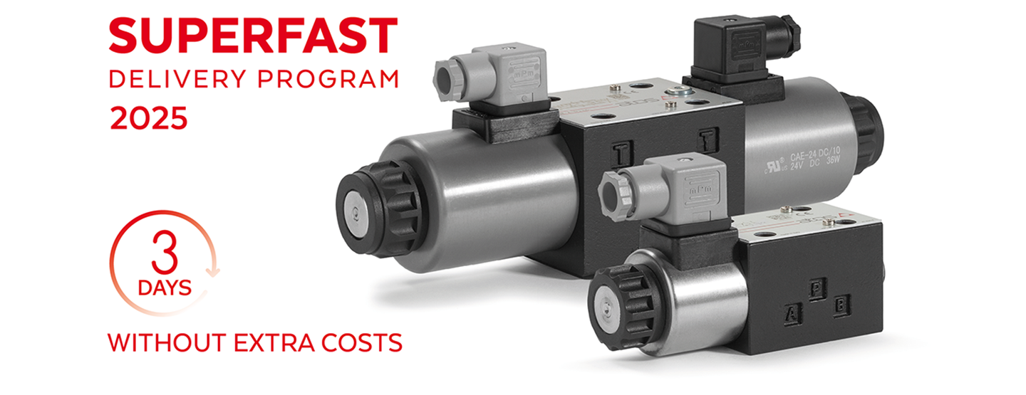 Quick Delivery Program SuperFast Delivery program 2025 | Atos Hydraulics EN