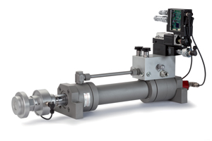 Servo actuator with Hydraulic force  control and axis control